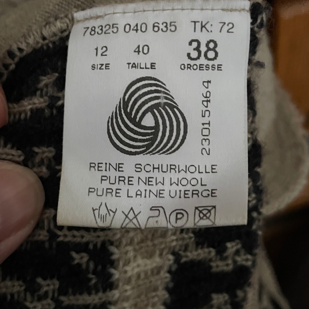 Ara Multicolor Patterned Knit Jacket - Picture 3 of 4